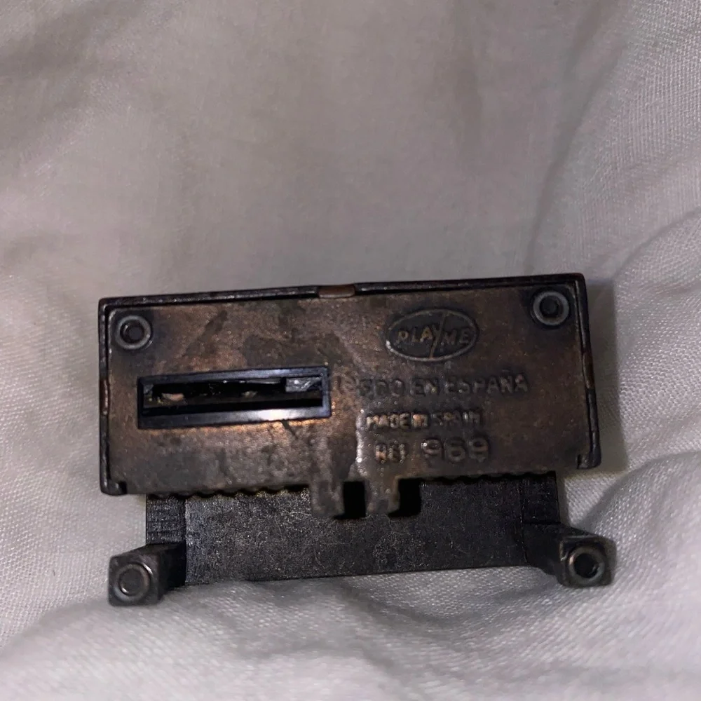 Vintage Dark Brown Mini Piano Pencil Sharpener - PlayMe